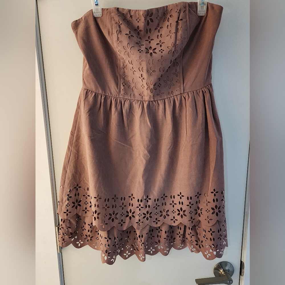 Light Brown Ya Los Angeles Dress size L